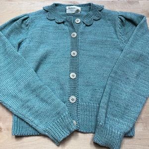 Misha & Puff Ellie Wool Cardigan Sage
